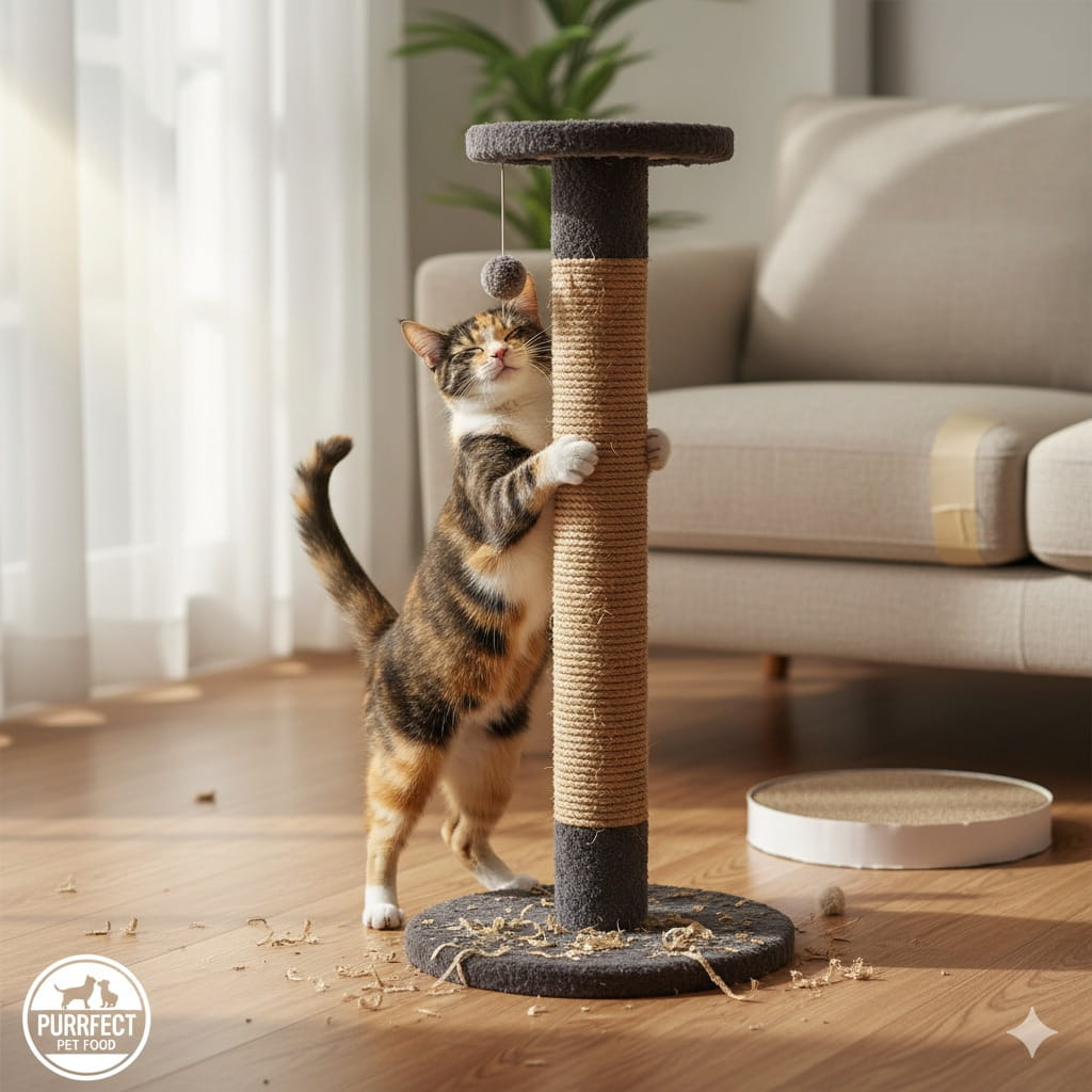 Why Your Cat Needs a Scratching Post